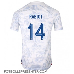 Frankrike Adrien Rabiot #14 Borta Matchtröja VM 2022 Kortärmad